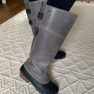 Sorel Gray Boots Size 9,